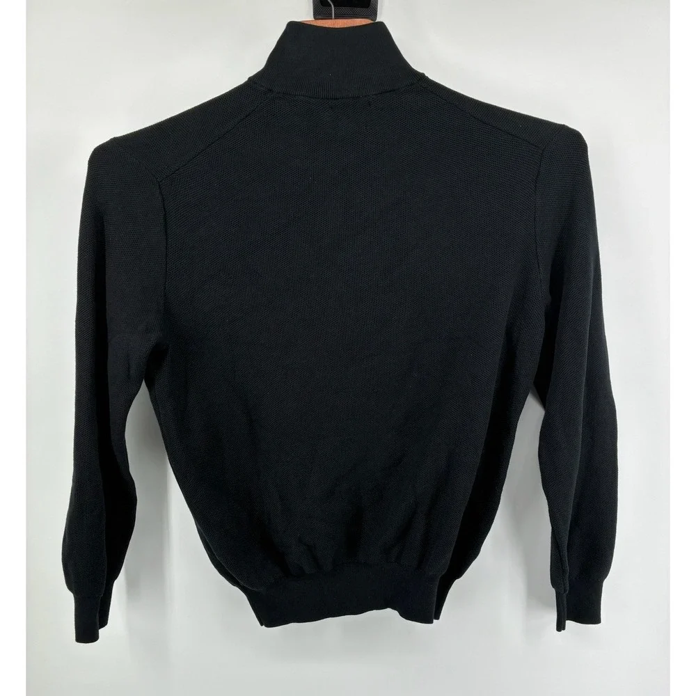 Lot of 2 Polo Ralph Lauren XL Pima Cotton Quarter Zip Sweater Mock Neck Pullover
